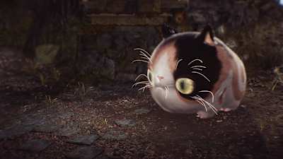 這是《仁王3》地表最強生物貓妖善擦aka對人形敵人最強召喚獸，有玩過前作的人才會知道牠的牽制多離譜，同時牠的強度也是新手友善的其中一環