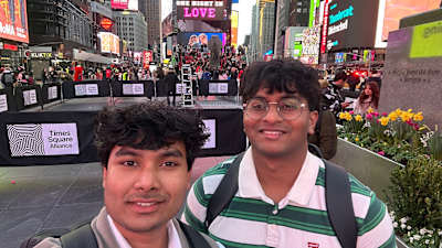 TripSwipe founders, Prithvi Kota and Samin Yasar