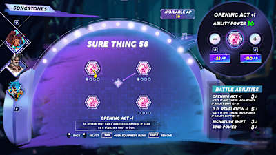 Songstones bestimmten die Fähigkeiten eurer Party