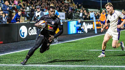 Christian Wade scores against Bristol Bears in the Gallagher PREM