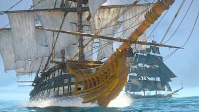 HMS Fearless and Royal Sovereign legendary ships in Assassin's Creed Black Flag: Resynced.