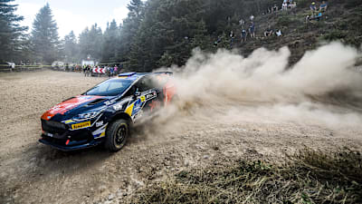 Junior WRC glory within touch for Jürgenson despite late scare
