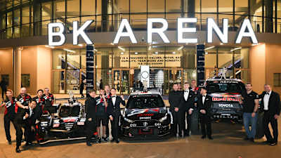 WRC winners honoured at FIA Prize Giving in Rwanda