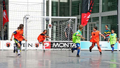 Street Football tournaments are common in cities