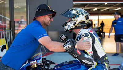Cormac Buchanan - Sharing a win with his dad