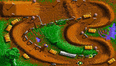 A screenshot of BMX Simulator