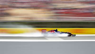 The fastest vehicles - F1 Braking