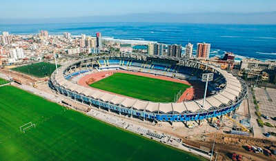 Nuevo Estadio Regional de Antofagasta Calvo y Bascuñán, año 2014