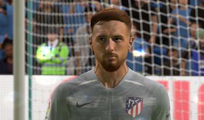 Slovenian player, Jan Oblak, is the Atlético goalkeeper.