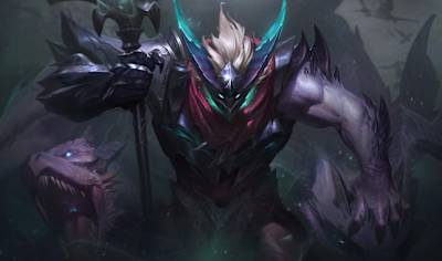 Mordekaiser is intimidating.