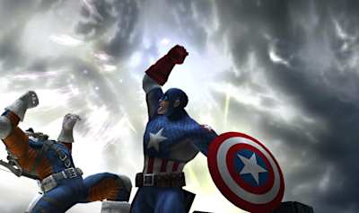 Captain America in the Marvel Comics Avengers game