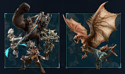 玩家們千呼萬喚的魔物獵人(MONSTER HUNTER)合作活動，這季終於上線了
