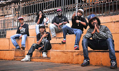 7Bantai'Z would sit at these steps every day after school to discuss hip hop and their passion for rap music.