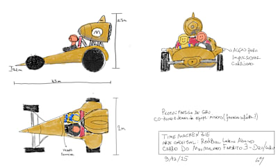 Carro selecionado para o Red Bull Ladeira Abaixo 2026