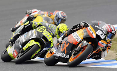 正在冲击600cc组别冠军的马克