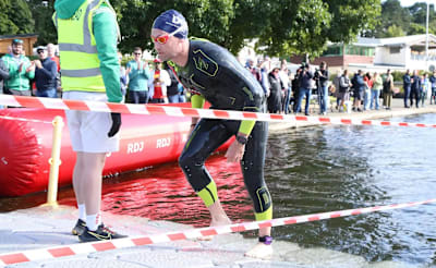 Dublin City Triathlon swim