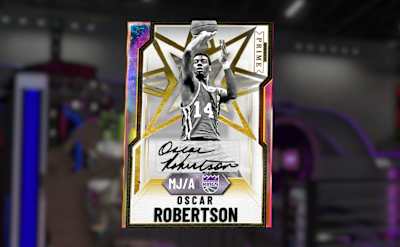 La carte Opale Galaxie de la légende Oscar Robertson est sortie sur NBA 2K20. Elle est très prisée, bien évidemment.