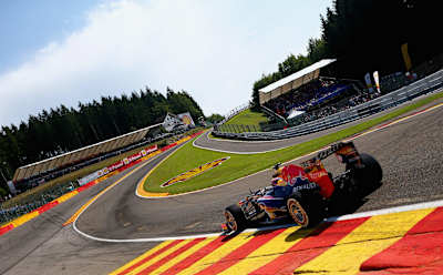 Spa's Eau Rouge corner is a unique challenge