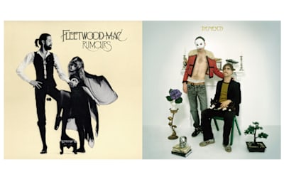 Fleetwood Mac's Rumors cover, which inspired the album art for Beams