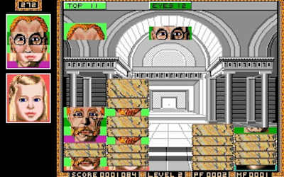 A screenshot of Faces... Tris 3