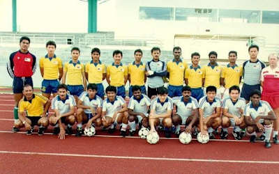 Malaysia team with Trevor Hartley