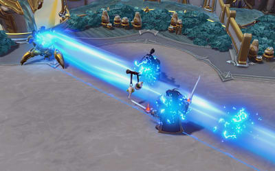 Fenix unleashes his powerful heroic ability.