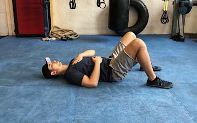 Deep belly breathing can make a huge difference.