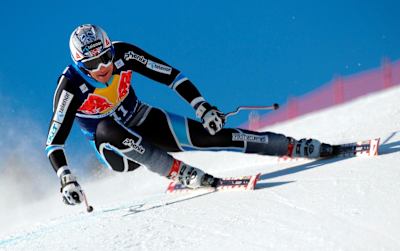 Aksel Lund Svindal in action in Kitzbühel