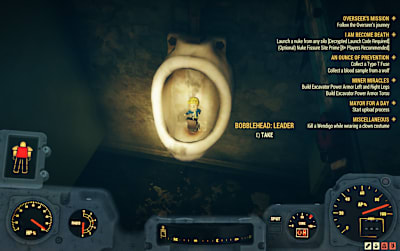 Funny place to leave it