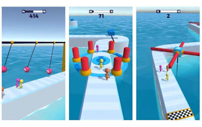 Bir parkur oyunu olan Fun Race 3D’nin indirme sayısı 100 milyonun üzerinde