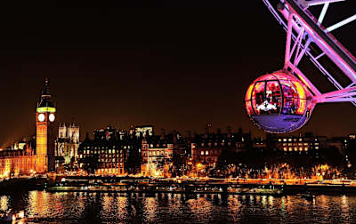 Revolutions in Sound 2013 London Eye and Big Ben