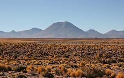 Chile's Atacama Desert: great from ground level, better from above.