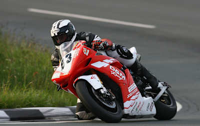 Michael Dunlop on track