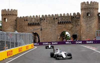 Bottas, o mais rápido em Baku Bottas, o mais rápido em Baku