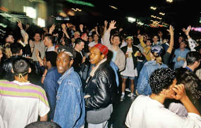 Fabio & Grooverider in the rave, 1988