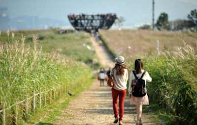 Seoul's Skypark is an inner-city oasis.