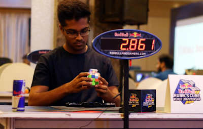 A competitor in action at the qualifier in Chennai
