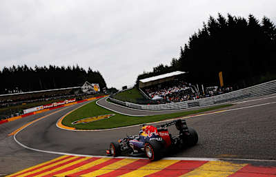 Sebastian Vettel GP Belgica F1 Spa Francorchamps