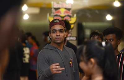 Flying Machine conducting a workshop in Guwahati as part of the Red Bull BC One Local Hero Tour