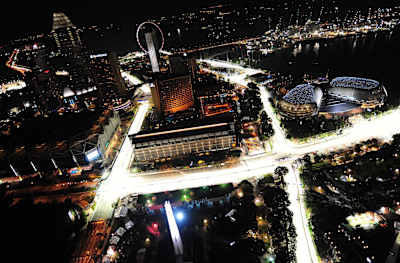Grand Prix de Singapour de F1.