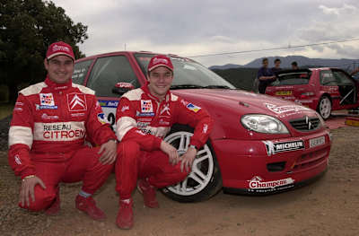 Sébastien Loeb won the first junior title in 2001