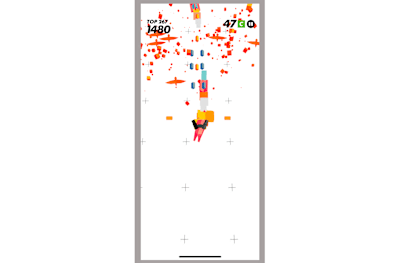 自分が止まっている間はすべての時が静止するので、自分のペースでプレイできシューティングゲームが初めてという人にもオススメです。