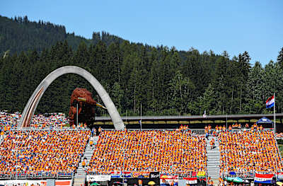 Wielki byk na torze Red Bull Ring