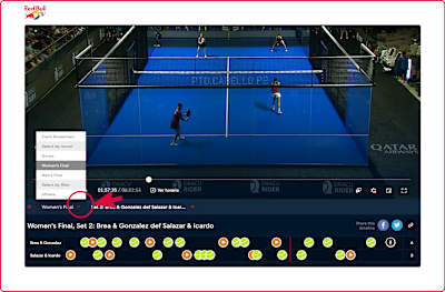 Los torneos de Premier Padel 2025 contarán con heat analyzer