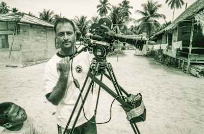 Blue Crush director and cinematographer Bill Ballard in the Mentawais