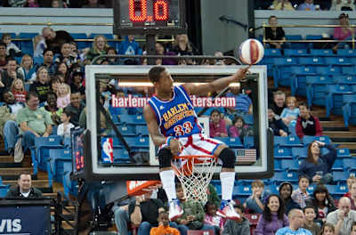 Баскетбольное шоу от Harlem Globetrotters