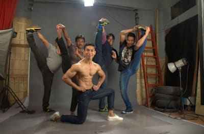 Strike that kung fu pose!