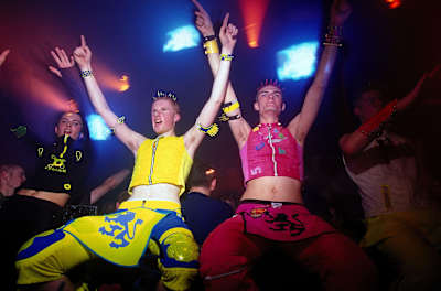 Gatecrasher's 7th Birthday event in the UK, October 2001.
