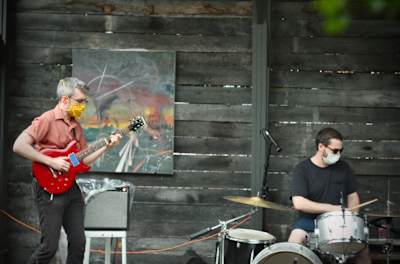 Guitarist Owen Gardner and drummer Sam Haberman