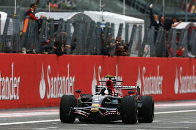 Sebastian Vettel Gran Premio de Italia 2008